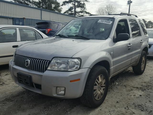 4M2CU87197KJ11444 - 2007 MERCURY MARINER PR SILVER photo 2