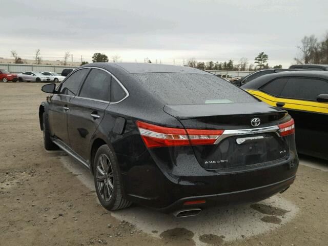 4T1BK1EB9EU130549 - 2014 TOYOTA AVALON BAS BLACK photo 3