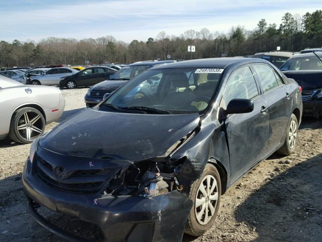 JTDBU4EE3B9143841 - 2011 TOYOTA COROLLA BA BLACK photo 2