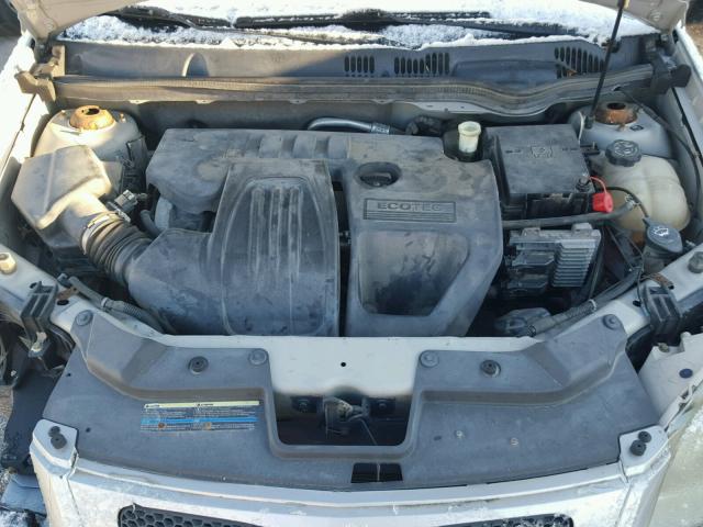 1G2AL15F377121898 - 2007 PONTIAC G5 SILVER photo 7