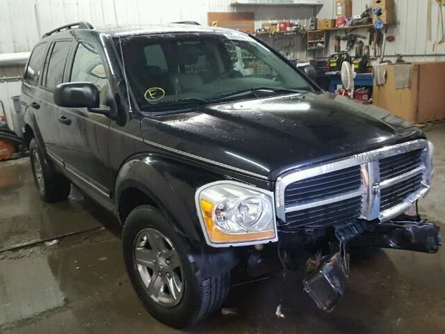 1D4HB58D65F583232 - 2005 DODGE DURANGO LI BLACK photo 1