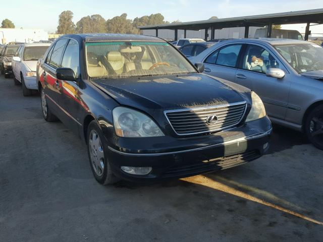 JTHBN30F110007927 - 2001 LEXUS LS 430 GREEN photo 1