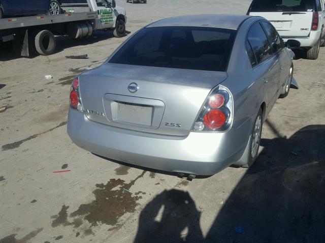 1N4AL11D85C364763 - 2005 NISSAN ALTIMA S SILVER photo 4