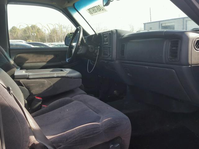 1GCHK29UX1E307534 - 2001 CHEVROLET SILVERADO GRAY photo 5