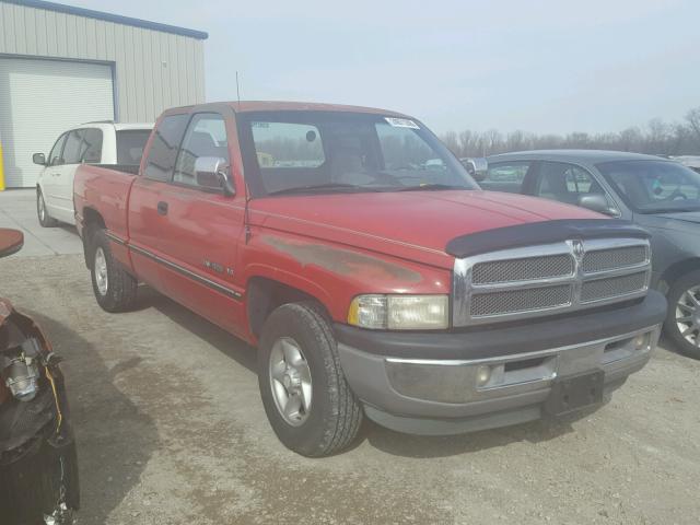 3B7HC13Z9VM517635 - 1997 DODGE RAM 1500 RED photo 1