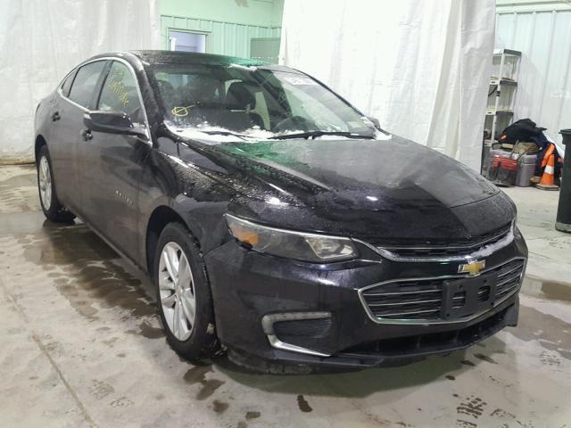 1G1ZE5ST3GF355368 - 2016 CHEVROLET MALIBU LT BLACK photo 1