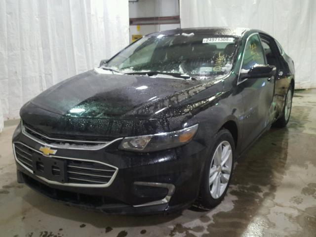 1G1ZE5ST3GF355368 - 2016 CHEVROLET MALIBU LT BLACK photo 2