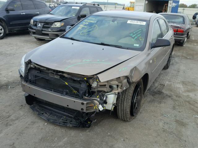 1G1ZG57B68F250643 - 2008 CHEVROLET MALIBU LS 棕色 照片 2