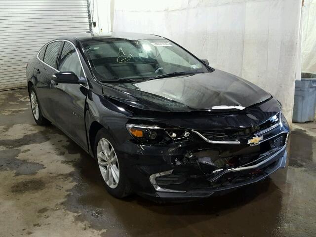 1G1ZE5ST2HF130022 - 2017 CHEVROLET MALIBU LT BLACK photo 1