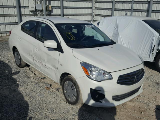 ML32F3FJ6HH003574 - 2017 MITSUBISHI MIRAGE G4 WHITE photo 1