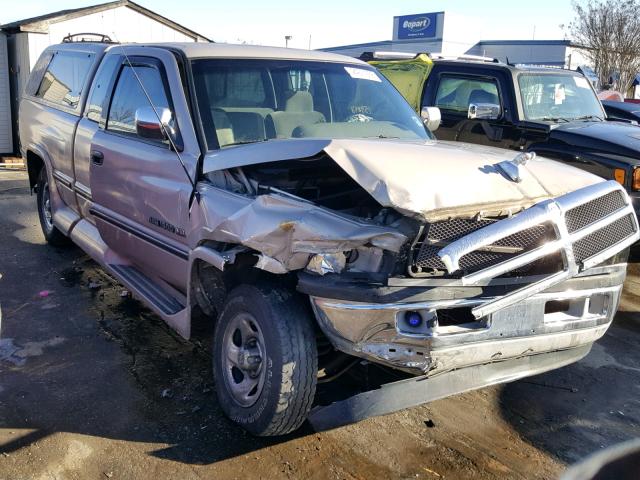 3B7HC13Y4TG128467 - 1996 DODGE RAM 1500 GRAY photo 1