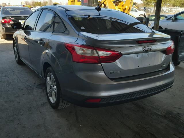 1FADP3F21DL205439 - 2013 FORD FOCUS SE GRAY photo 3