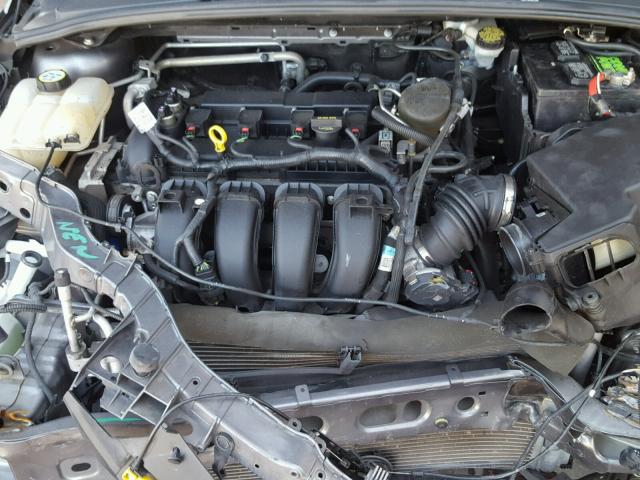 1FADP3F21DL205439 - 2013 FORD FOCUS SE GRAY photo 7