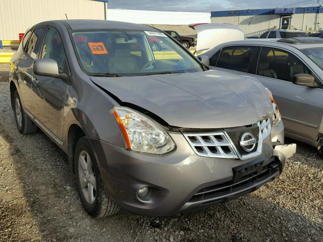 JN8AS5MT7DW023766 - 2013 NISSAN ROGUE S GRAY photo 1