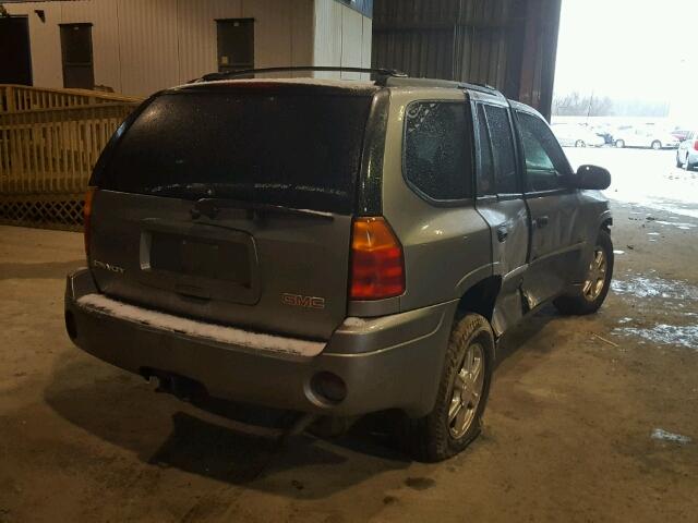 1GKDT13S382168232 - 2008 GMC ENVOY GRAY photo 4