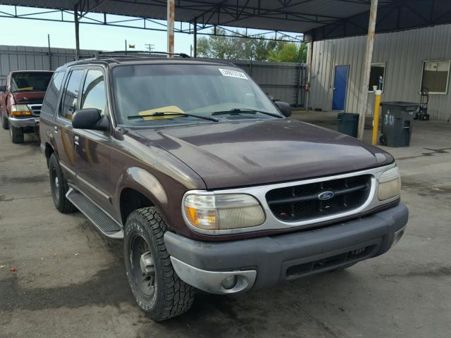 1FMZU63X2YZC06687 - 2000 FORD EXPLORER X MAROON photo 1