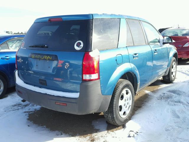 5GZCZ33D85S832554 - 2005 SATURN VUE BLUE photo 4