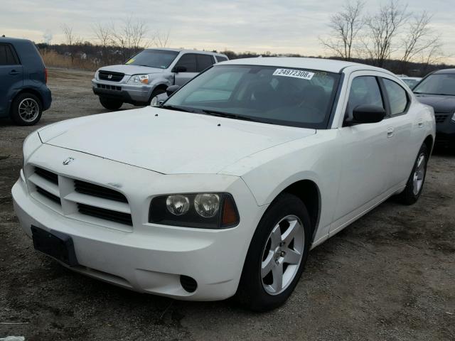 2B3KA43D99H520042 - 2009 DODGE CHARGER WHITE photo 2