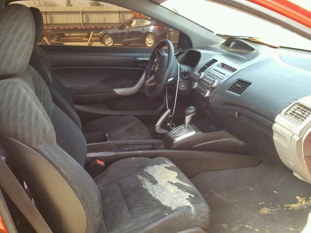 2HGFG1B88AH519309 - 2010 HONDA CIVIC EX წითელი ფოტო 5