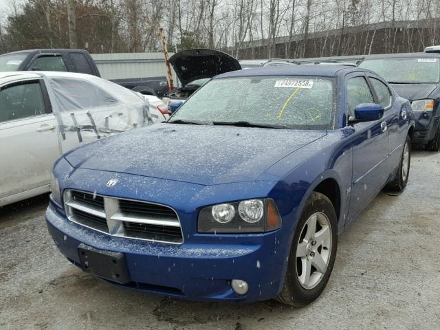 2B3CA3CV3AH311830 - 2010 DODGE CHARGER SX BLUE photo 2