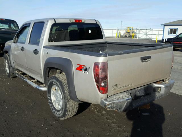 1GCDT136858175877 - 2005 CHEVROLET COLORADO BEIGE photo 3