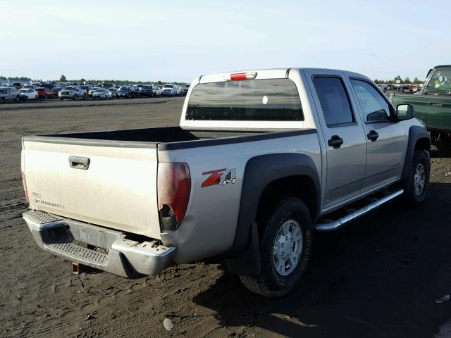 1GCDT136858175877 - 2005 CHEVROLET COLORADO BEIGE photo 4