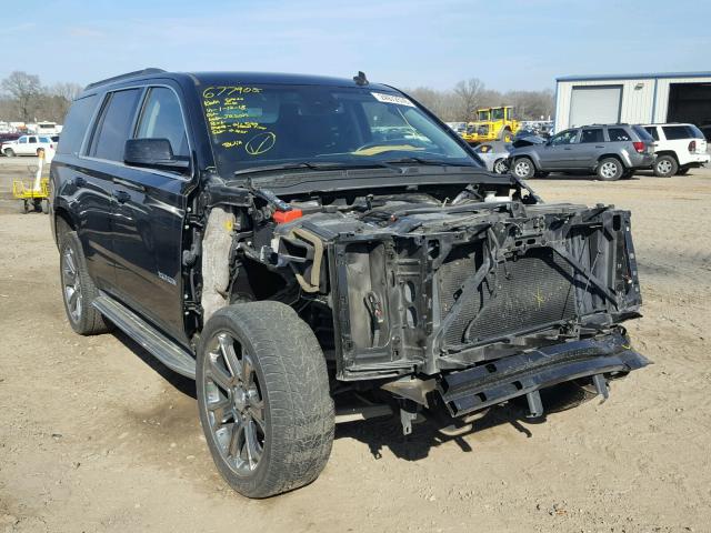 1GKS1BKC3FR267666 - 2015 GMC YUKON SLT BLACK photo 1