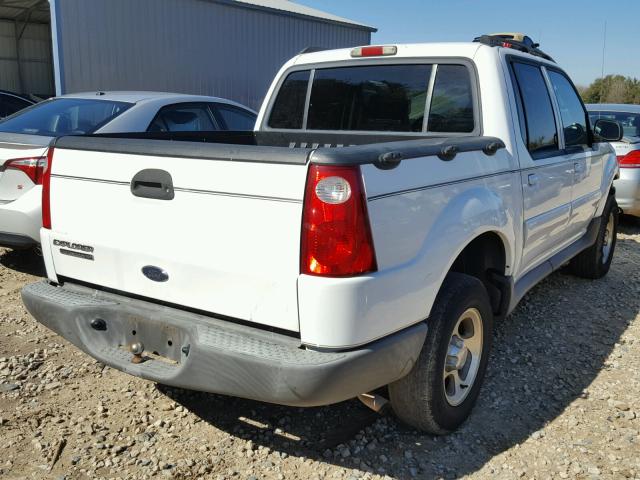 1FMZU67K95UB59780 - 2005 FORD EXPLORER S WHITE photo 4