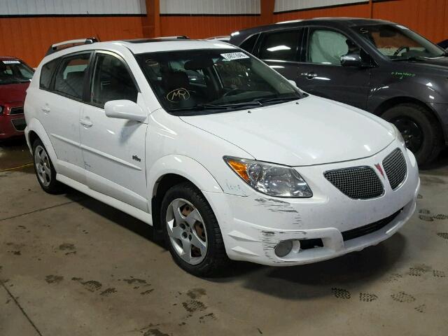 5Y2SL67857Z426075 - 2007 PONTIAC VIBE WHITE photo 1