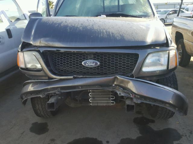 1FTRW08L43KB60721 - 2003 FORD F150 SUPER GRAY photo 7