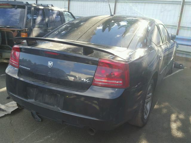 2B3KA53H48H157012 - 2008 DODGE CHARGER R/ BLACK photo 4