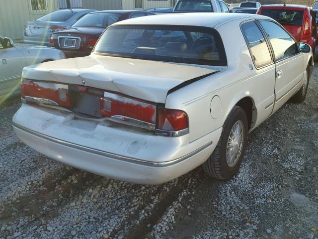 1MELM62W5TH612303 - 1996 MERCURY COUGAR XR7 WHITE photo 4