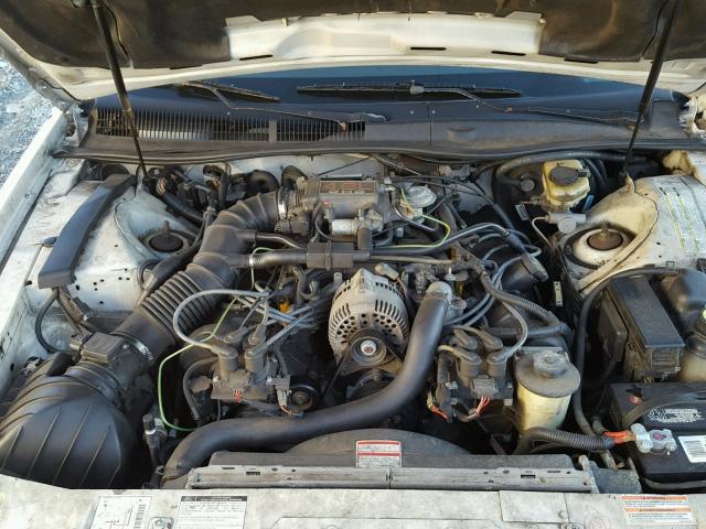 1MELM62W5TH612303 - 1996 MERCURY COUGAR XR7 WHITE photo 7