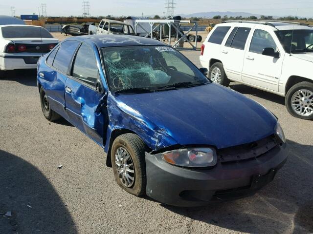 1G1JC52FX47189384 - 2004 CHEVROLET CAVALIER BLUE photo 1