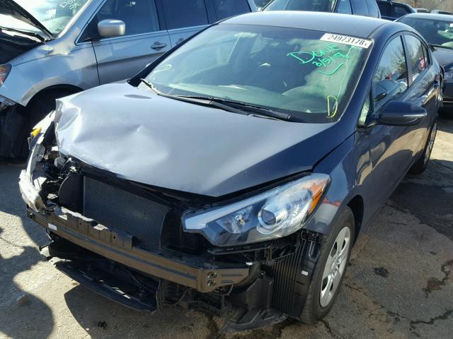 KNAFX4A68G5552971 - 2016 KIA FORTE LX GRAY photo 2