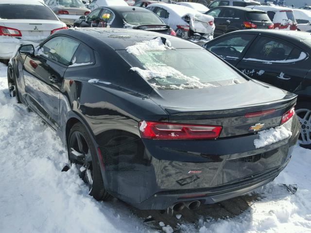 1G1FB1RS9G0173114 - 2016 CHEVROLET CAMARO LT BLACK photo 3