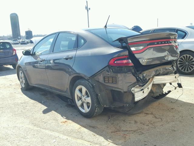 1C3CDFBB0FD275389 - 2015 DODGE DART SXT CHARCOAL photo 3