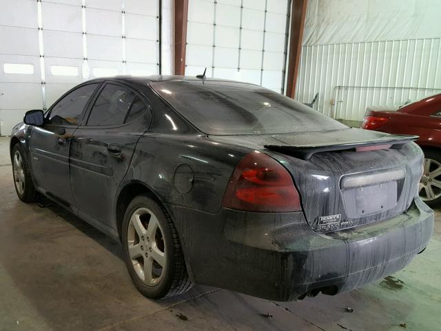 2G2WC55C581170473 - 2008 PONTIAC GRAND PRIX BLACK photo 3