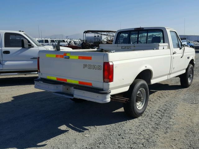 1FTHF26H3RLA60604 - 1994 FORD F250 WHITE photo 4