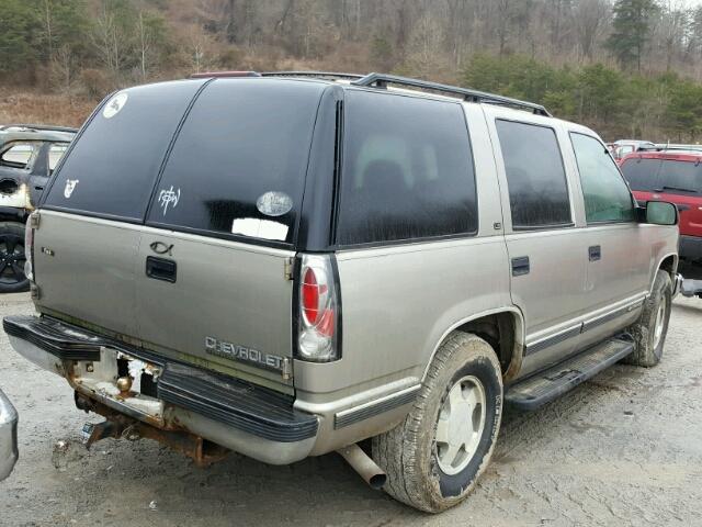 1GNEK13R0XJ329597 - 1999 CHEVROLET TAHOE K150 SILVER photo 4