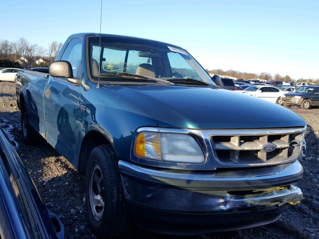 1FTZF1720WNB81244 - 1998 FORD F150 GREEN photo 1