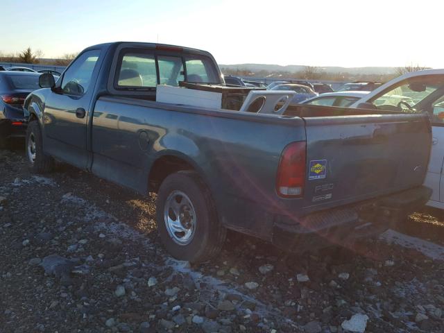 1FTZF1720WNB81244 - 1998 FORD F150 GREEN photo 3