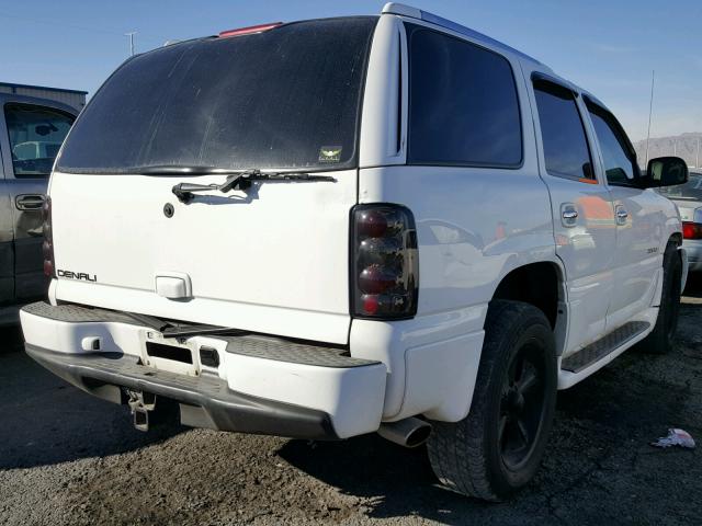 1GKEK63U43J160189 - 2003 GMC YUKON DENA WHITE photo 4