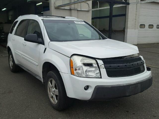 2CNDL73F556140959 - 2005 CHEVROLET EQUINOX LT WHITE photo 1