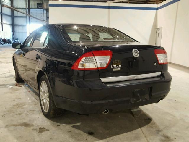 3MEHM08136R659430 - 2006 MERCURY MILAN PREM BLACK photo 3