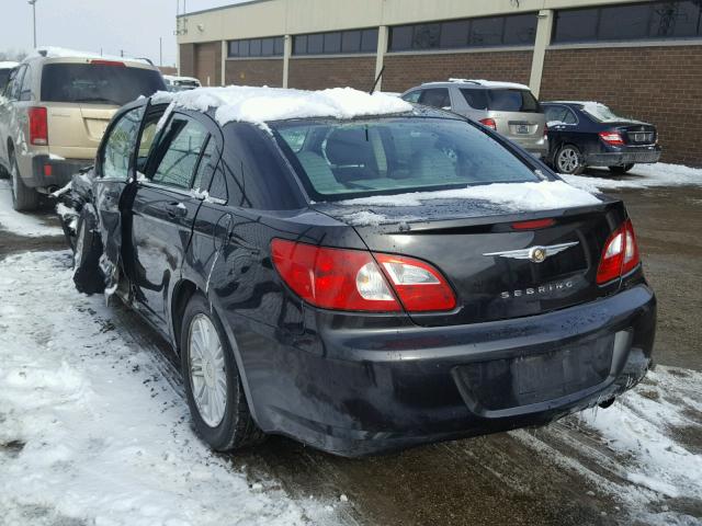 1C3LC56R97N539712 - 2007 CHRYSLER SEBRING TO BLACK photo 3