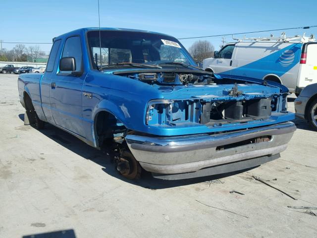 1FTCR14A1TPA31779 - 1996 FORD RANGER SUP BLUE photo 1