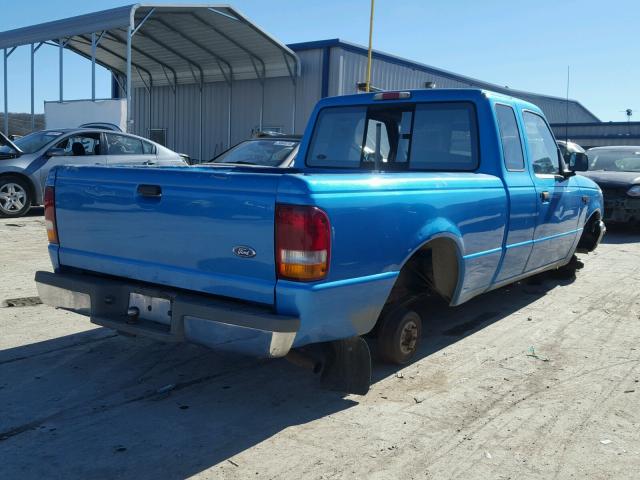 1FTCR14A1TPA31779 - 1996 FORD RANGER SUP BLUE photo 4