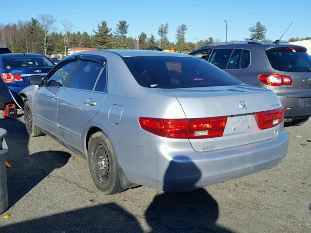 1HGCM56445A157137 - 2005 HONDA ACCORD LX SILVER photo 3