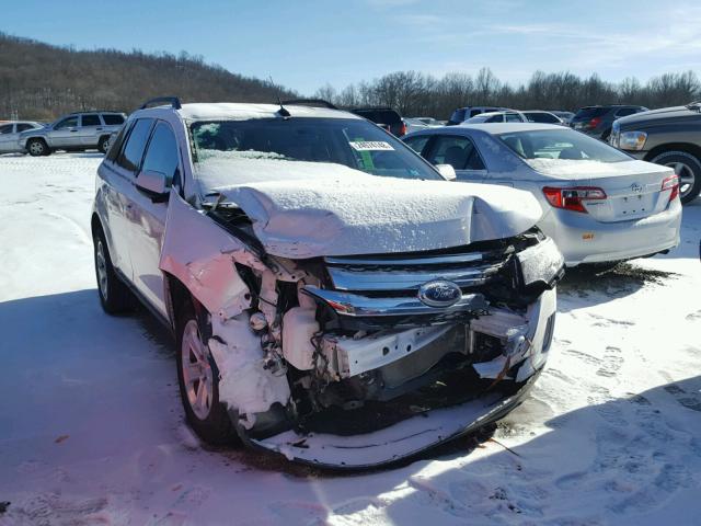 2FMDK4JC0DBA73266 - 2013 FORD EDGE SEL WHITE photo 1